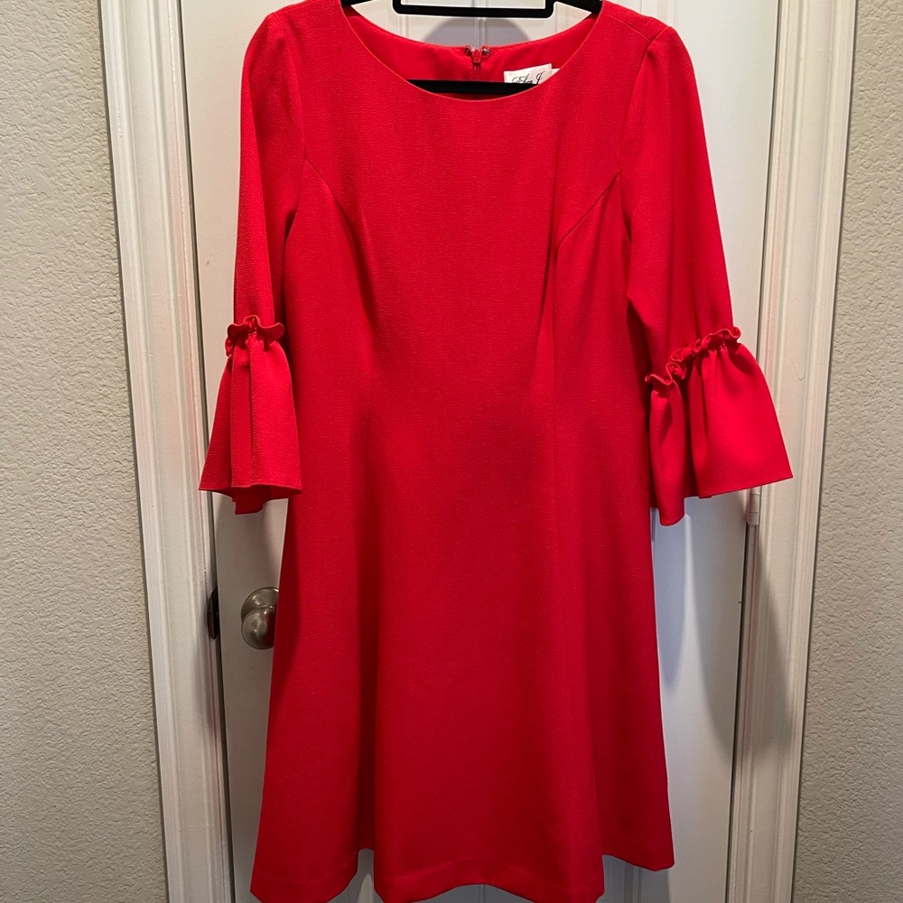Eliza J size 10 red dress